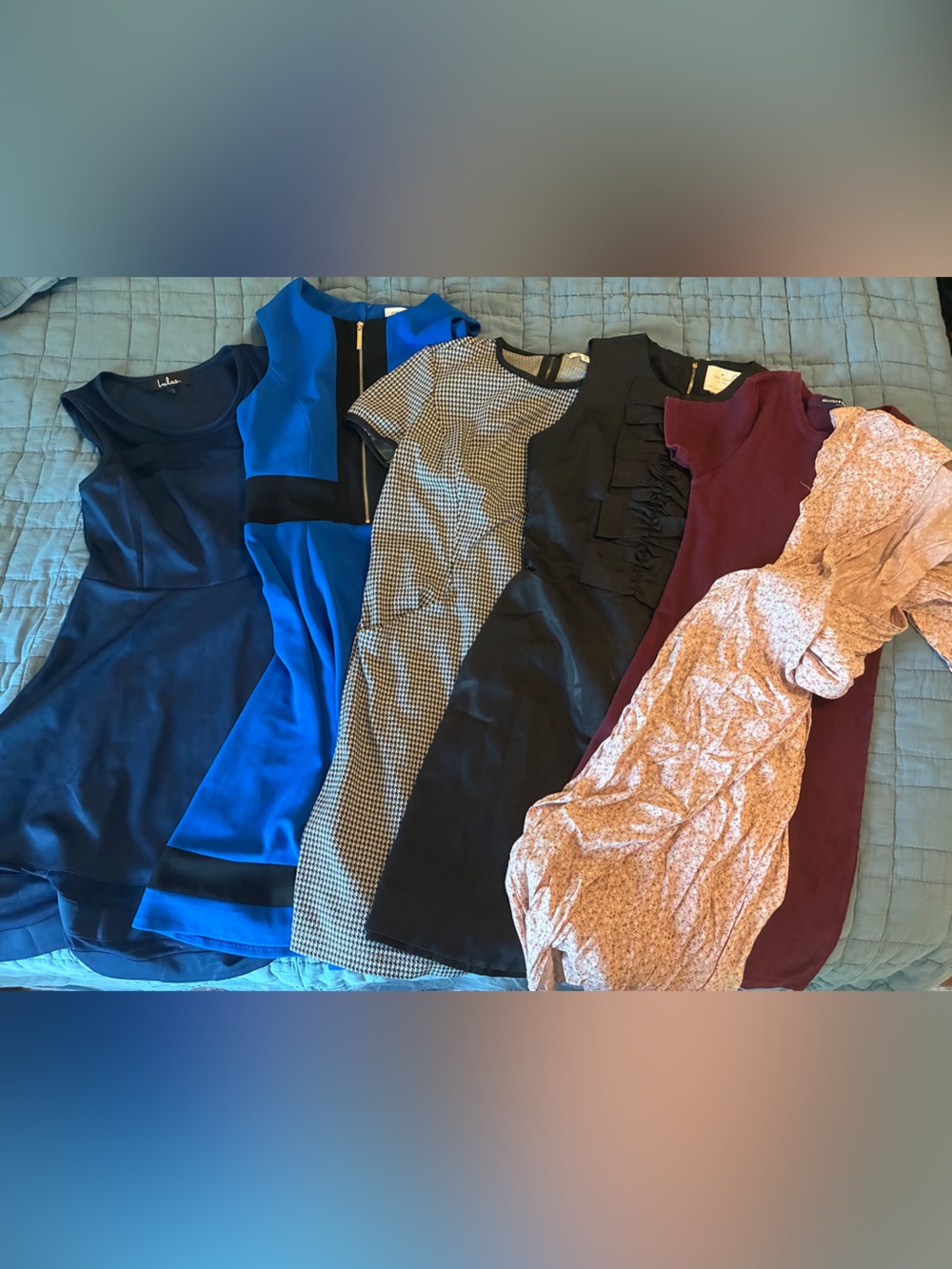 Brandy Melville Winter Dress Bundle of Six, size XS, Calvin Klein, Kate Spade